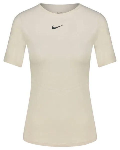 Беговая рубашка из шерсти Nike, бежевый