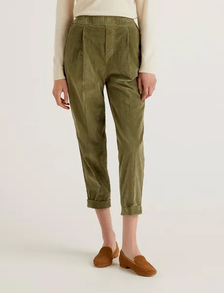 Брюки женские United Colors of Benetton 21A_4HA2556K4 зеленые L