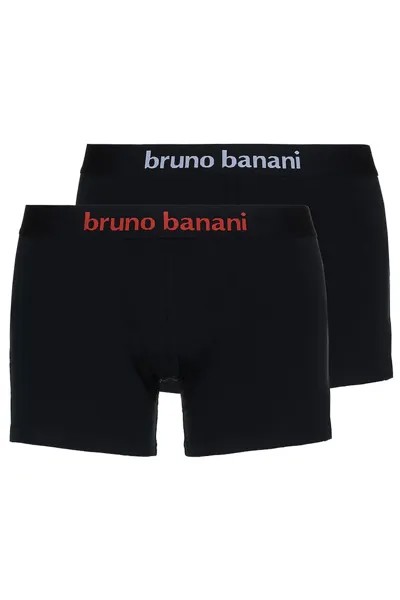 Боксеры с логотипом - 2 пары Bruno Banani, красный