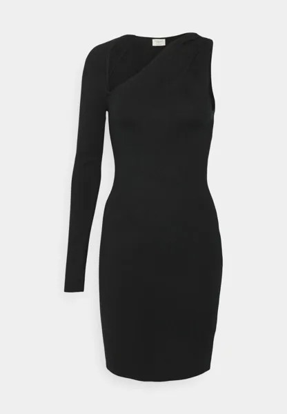 Платье-джемпер Abercrombie & Fitch, черный