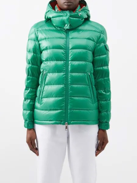 Стеганый пуховик dalles Moncler, зеленый