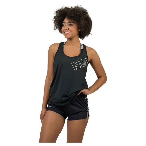 Футболка Nebbia Fit Activewear “Racer Back” 441 , черный