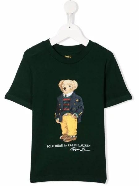 Ralph Lauren Kids футболка с графичным принтом