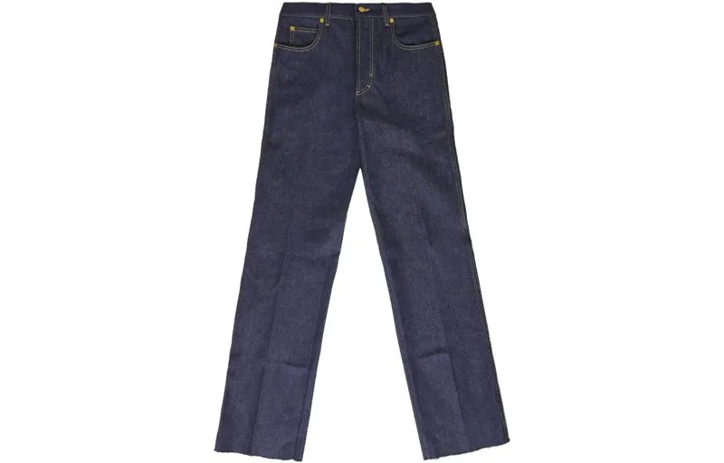 Мужские джинсы GUCCI, цвет Blue