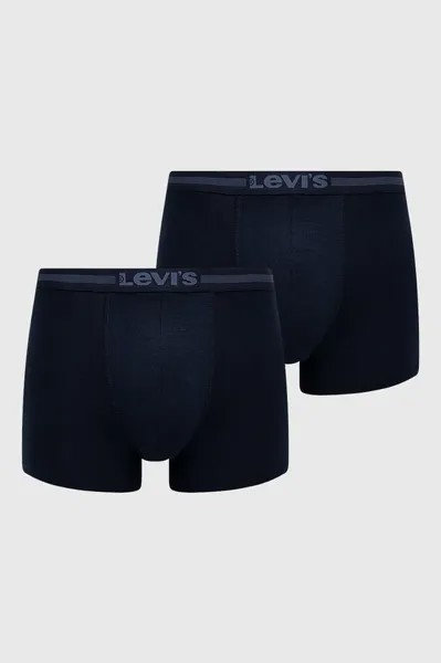 Боксеры (2 пары) Levi's, темно-синий