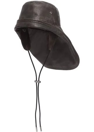 Burberry шляпа с тисненым логотипом