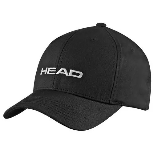 Бейсболка HEAD, размер one size, черный