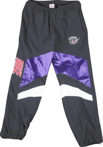 Брюки Supreme x Nike Warm Up Pant 'Purple', фиолетовый