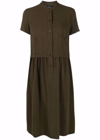 ASPESI платье-рубашка с короткими рукавами