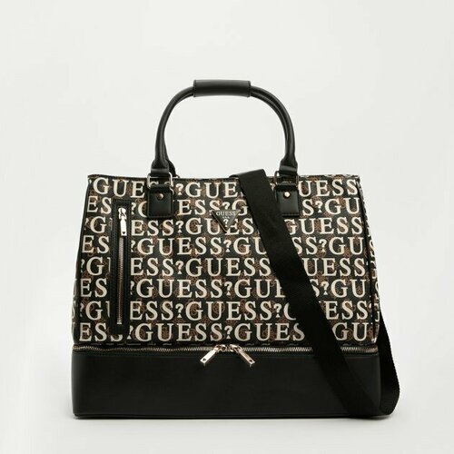 Сумка GUESS, 18х32х40 см, коричневый
