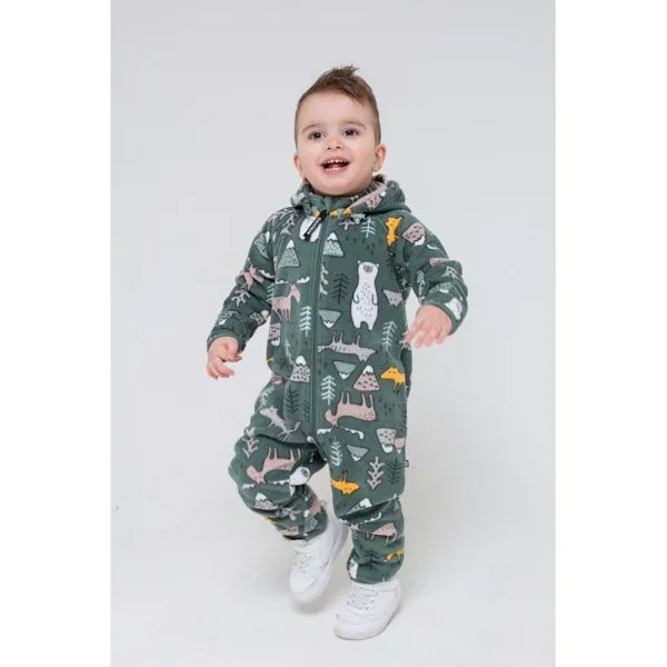 Crockid  Комбинезон для мальчика Мишки и друзья ФЛ 60000/н/42 ГР