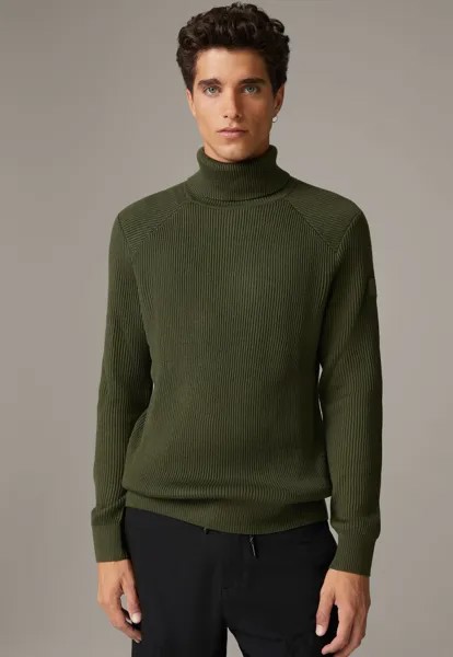 Вязаный свитер HAMILTON Strellson, цвет oliv