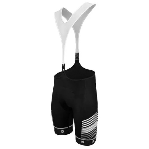 Велошорты Matera-2 S-9850-F1 Men Eliteel Bib Shorts ( GRIPPER) с лямками с памперсом F1 черные размер M FUNKIER
