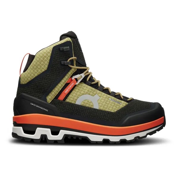 Ботинки для прогулки On Women's Cloudalpine Waterproof, цвет Safari/Black
