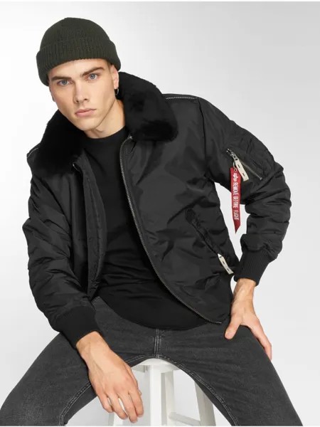 Переходная куртка Alpha Industries, черный