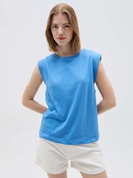 Футболка smanicata свободного кроя Ovs, цвет soft blue