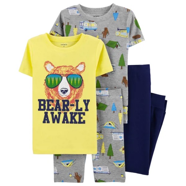 Carter's Пижама для мальчика с медведями (4 предмета)