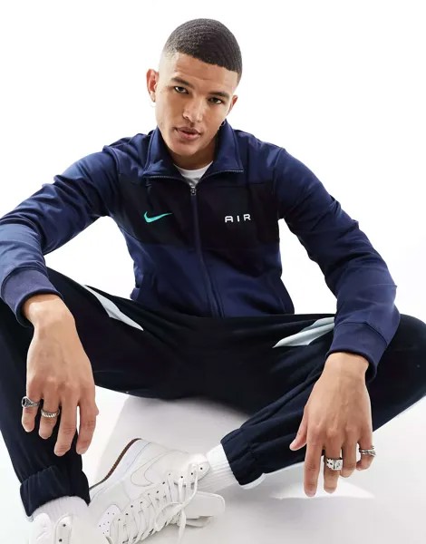 Темно-синяя куртка на молнии Nike Air
