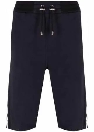 Balmain спортивные шорты с лампасами