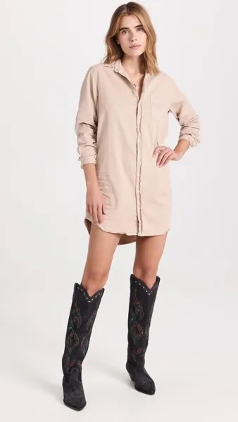 Платье Frank & Eileen Classic Shirtdress, песочный