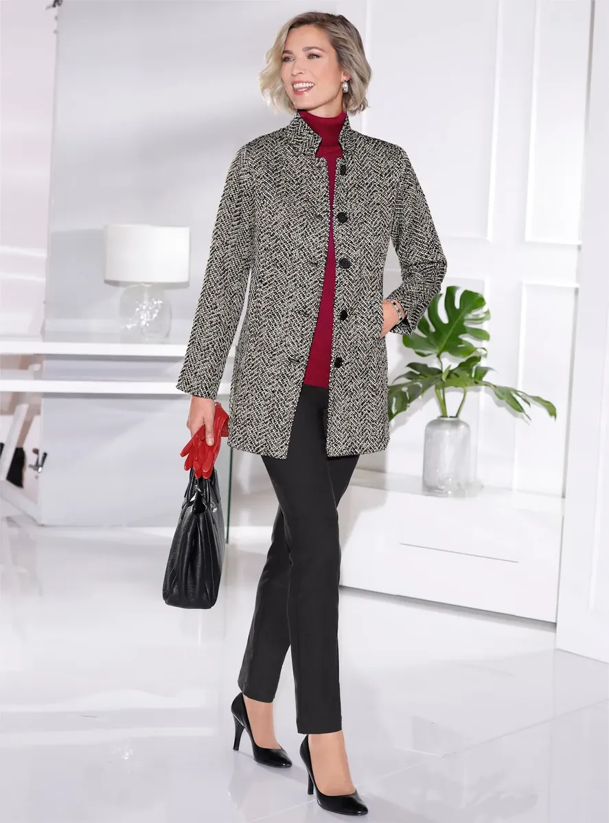 Свитер с высоким воротником Classic Basics 