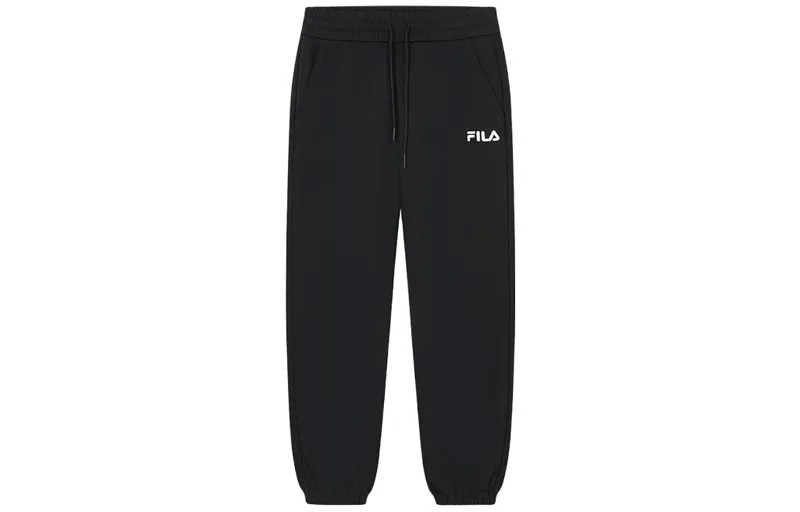 Женские трикотажные спортивные штаны FILA, цвет Black