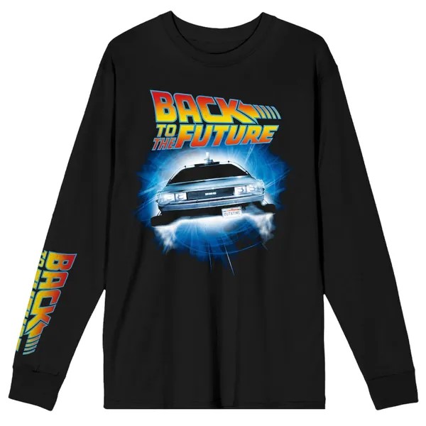 Футболка с длинным рукавом BIOWORLD Back To The Future, черный