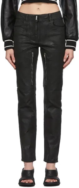 Черные джинсы на молнии Givenchy