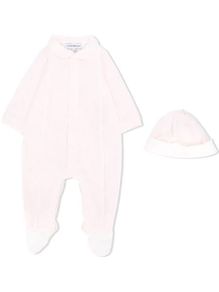 Emporio Armani Kids ромпер кроя слим