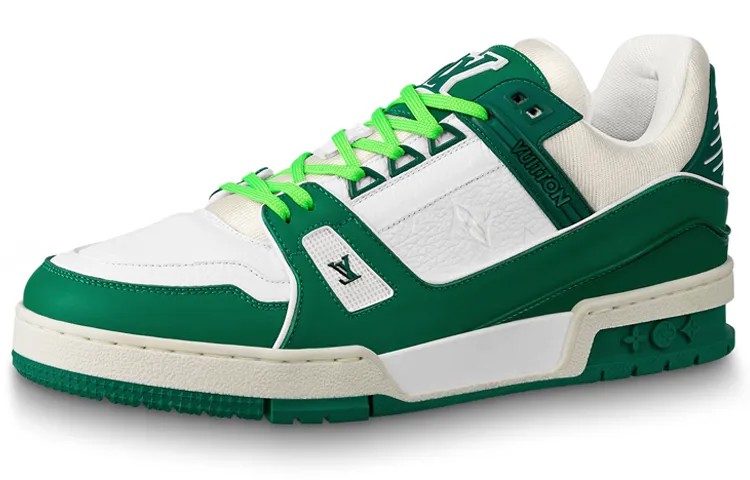 Кроссовки Louis Vuitton Баскетбольные кроссовки Спортивная обувь Зеленый