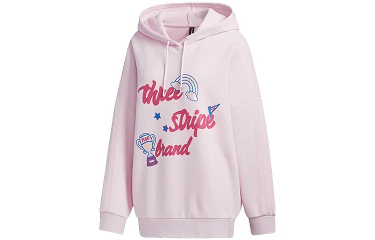 Свитшот женский прозрачный розовый Adidas Neo