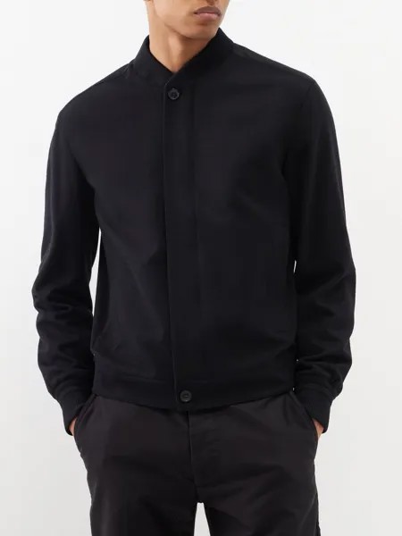 Кашемировая куртка oasi ZEGNA, черный