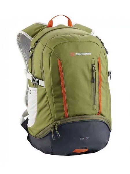 Рюкзак мужской CARIBEE TREK оливковый/черный