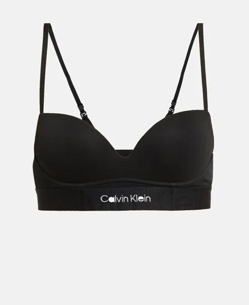 Бюстгальтер пуш-ап, чашки AD Calvin Klein Underwear, черный