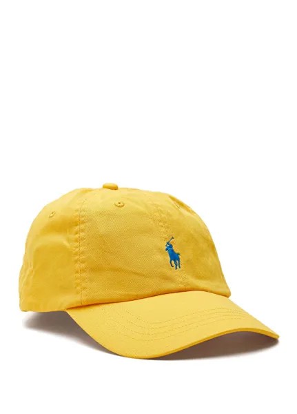 Футболка с вышитым логотипом Polo Ralph Lauren, голубой