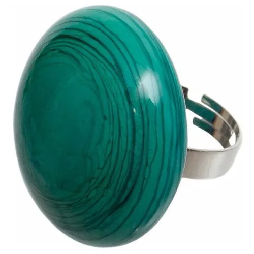 Кольцо Divetro, муранское стекло, зеленый