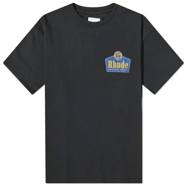 Футболка Rhude Grand Cru T-Shirt, цвет Vintage Black
