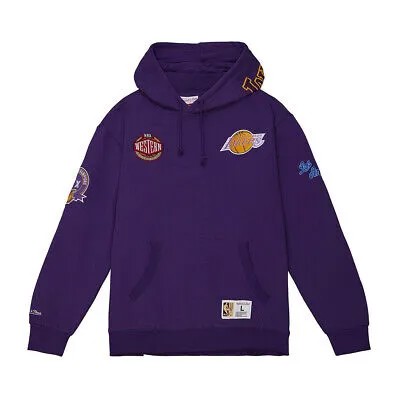 Mitchell - Ness NBA Los Angeles Lakers City Collection Fleece Hoodie Men фиолетовый