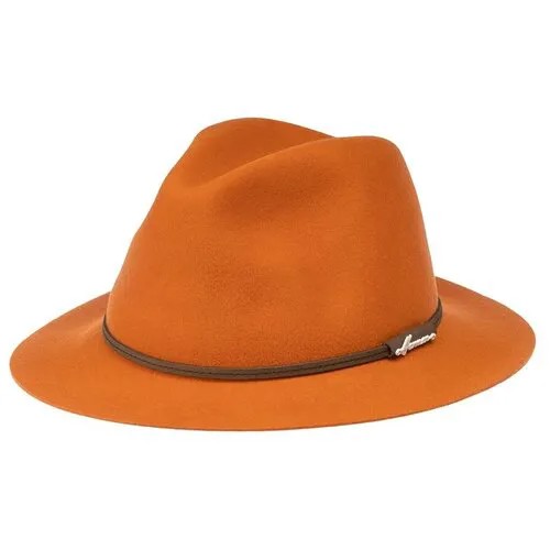 Шляпа федора HERMAN MAC SOFT, размер 55