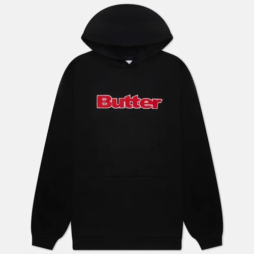 Толстовка Butter Goods, силуэт прямой, размер XXL, черный