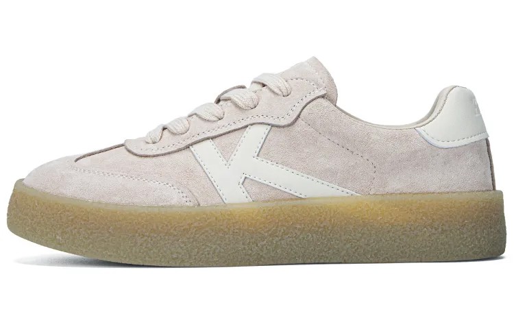 Кроссовки Kappa Skateboarding Shoes Women's Low-top Beige/khaki, хаки