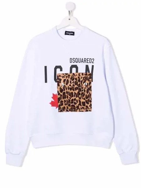 Dsquared2 Kids толстовка с логотипом