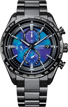 Японские наручные  мужские часы Citizen AT8285-68Z. Коллекция Attesa