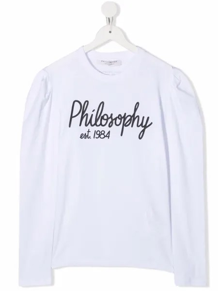 Philosophy Di Lorenzo Serafini Kids футболка с логотипом