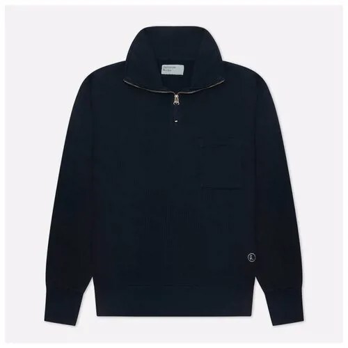 Мужская толстовка Universal Works Half Zip Dry Handle Loopback коричневый , Размер XL