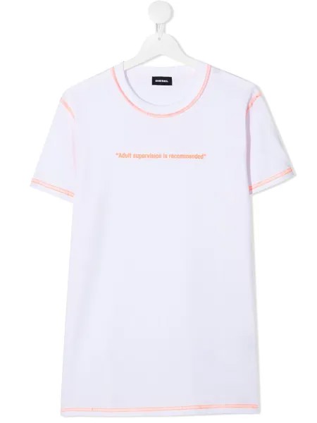 Diesel Kids футболка с надписью