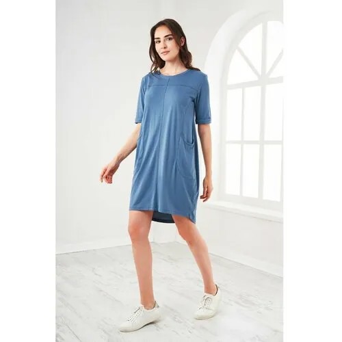 Платье Relax Mode, размер 00S, светло-синий