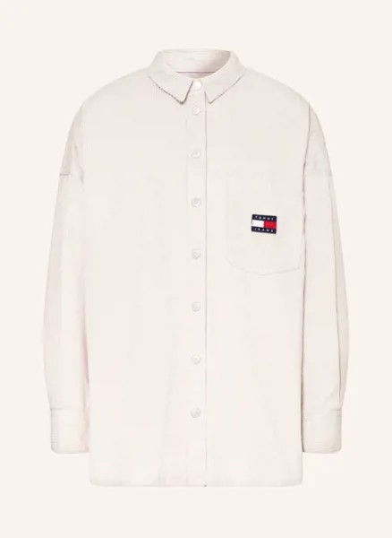 Рубашка женская Tommy Jeans 1001325216 бежевая XL (доставка из-за рубежа)