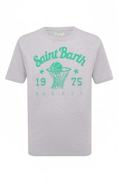 Хлопковая футболка MC2 Saint Barth