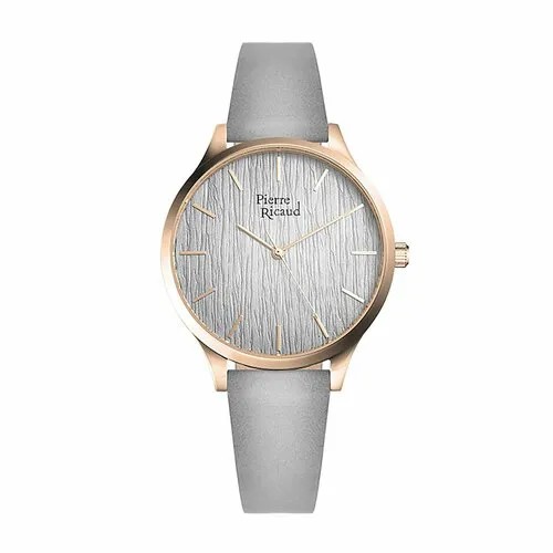 Наручные часы Pierre Ricaud, коричневый, серый